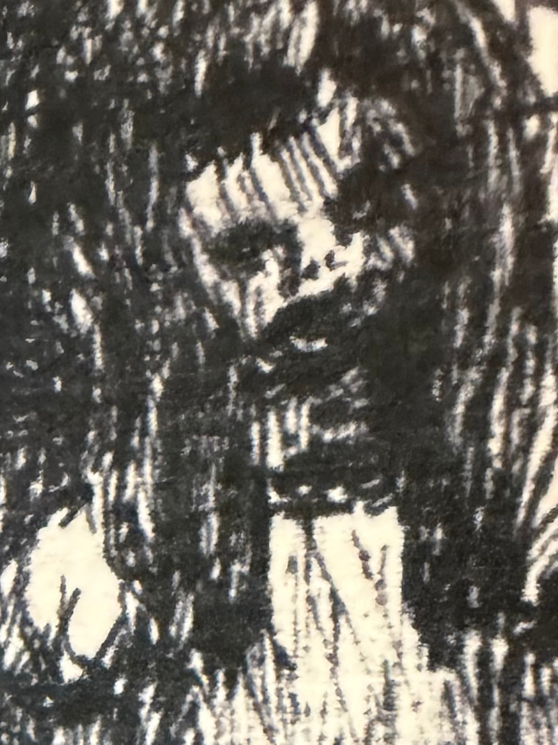 POSTCARD of Creepy Cool Halloween Art, Haunted Child by Suzanne Burbank aka SuziBu.Sketches